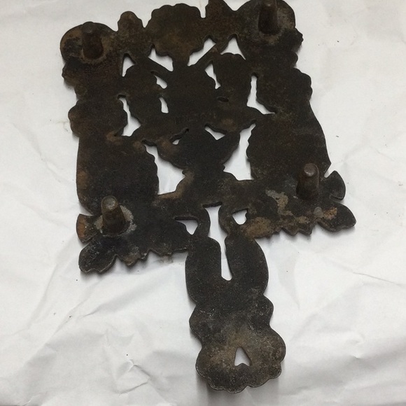 Vintage Cast Iron Pot Holder Hot Plate - Picture 4 of 9